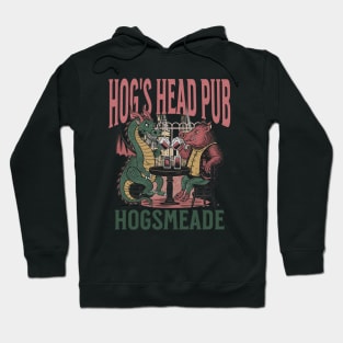 Stop by at Hogsmeade and get a drink dragon and Boar Pub Hoodie